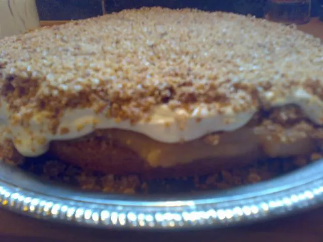 Apfelmus-Joghurttorte