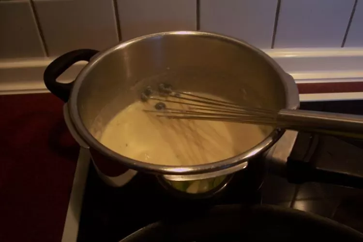 Porree-Lasagne-Schnitten