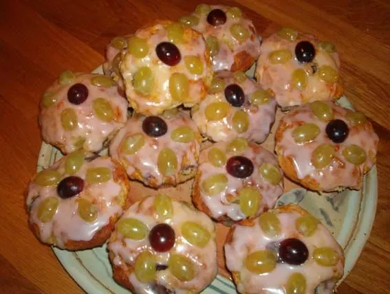Trauben - Muffins
