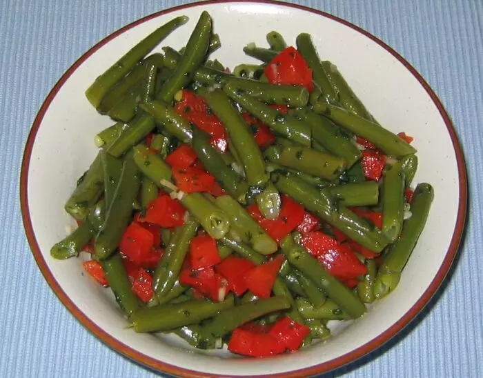 Paprika-Bohnen-Salat