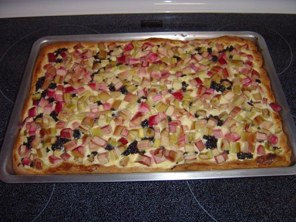 Rhabarber-Mohn-Kuchen | Kochmeister Rezept