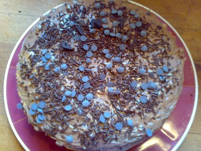 A Gooey, Decadent Chocolate Cake