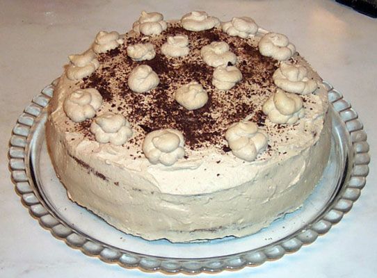 Capuccino Sahne Torte