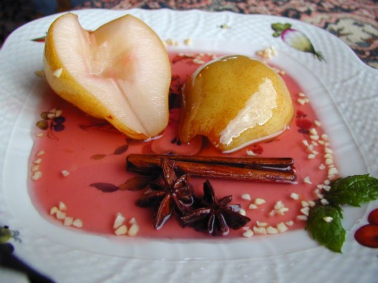 Persisches Granatapfelsorbet