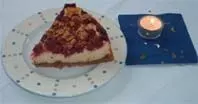 Käse-Kirsch-Amarettini-Kuchen