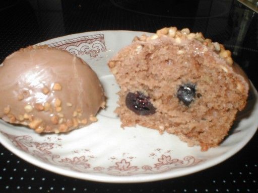 Cranberry-Nougat-Muffins