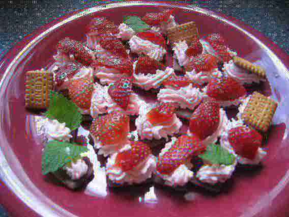 Kleine Erdbeer-Versuchung