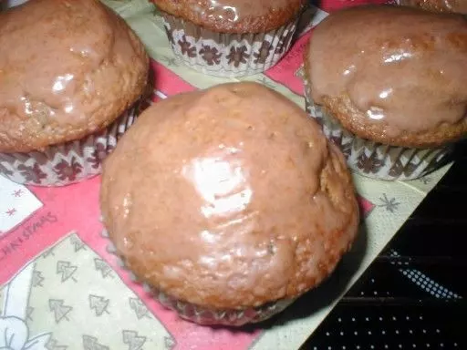 Gewürzkuchen-Muffins