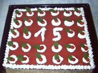 Erdbeerschaumtorte