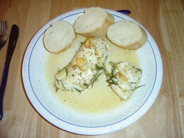 Knobi-Hühnerbrust mit Rosmarin und Zitrone