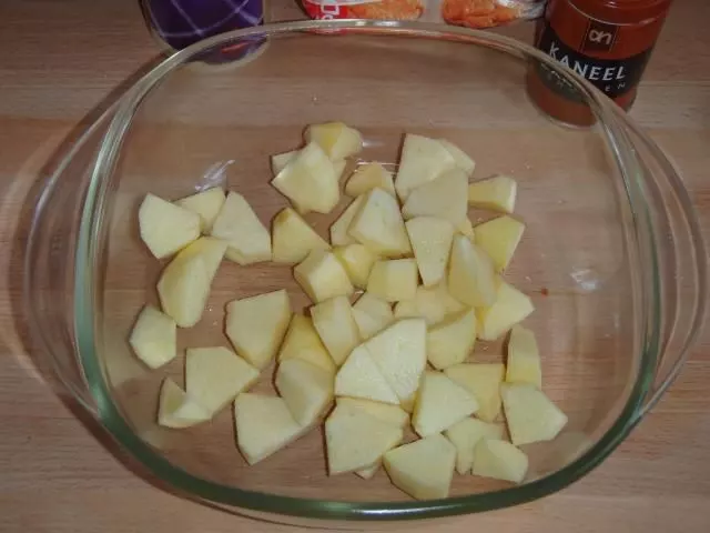 Ananas-Apfel-Crumble