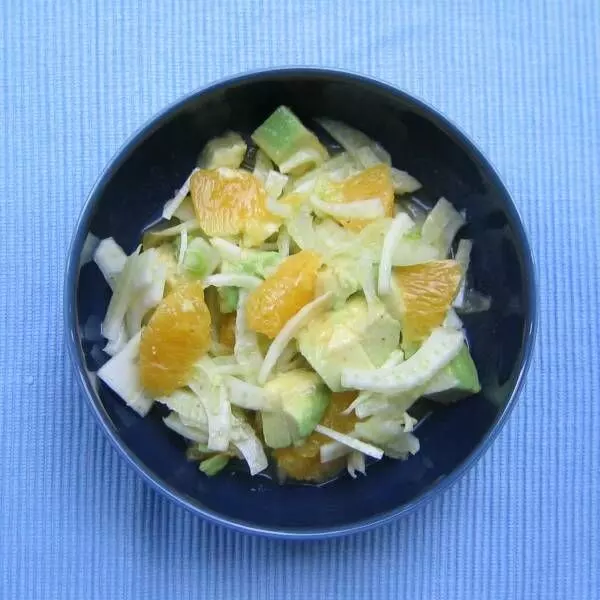 Fenchel-Orangen-Salat mit Avocado