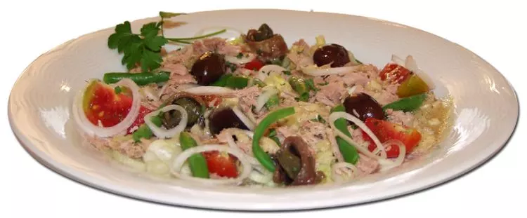Thunfischsalat - Salat Nicoise