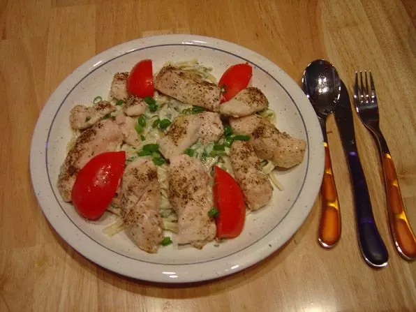 Fettucine Chicken Salad