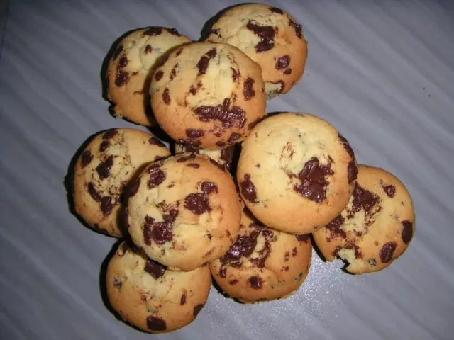 Muffins mit Schokosplittern