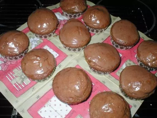 Gewürzkuchen-Muffins