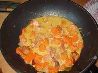 Möhren-Fleisch-Curry