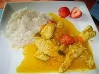 Fruchtiges Puten Curry