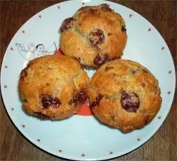 Amaretto-Kirsch-Muffins