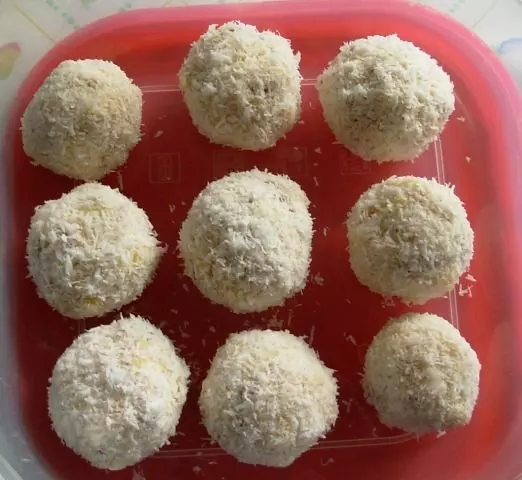 Süße Schneebälle