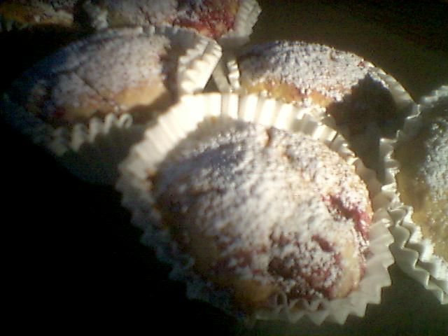 Topfen-Himbeer-Muffins