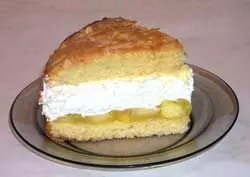 Apfel-Sahne-Torte