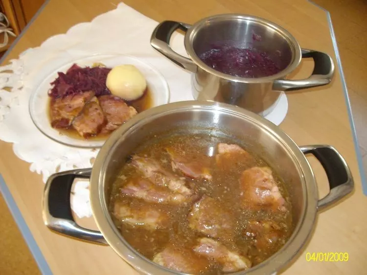 Kasselerbraten "deftig" und einfach
