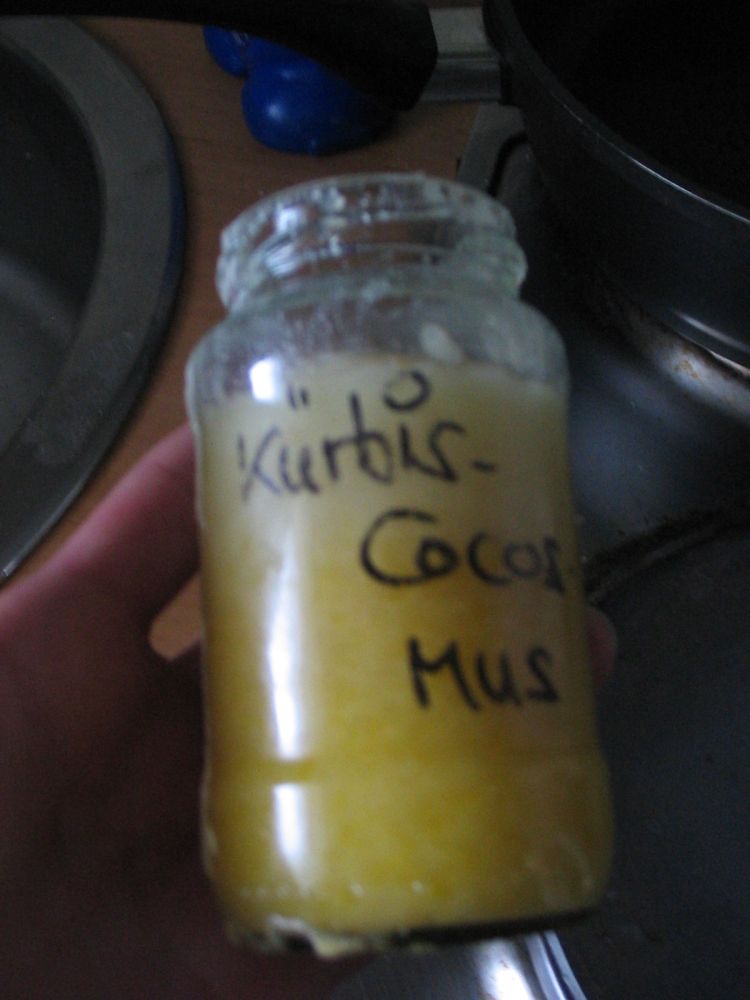 Kürbis-Kokos-Mus