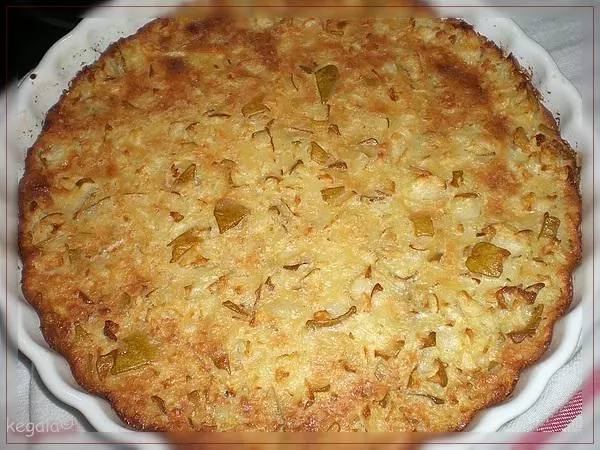 Birnen-Äpfel-Dessert