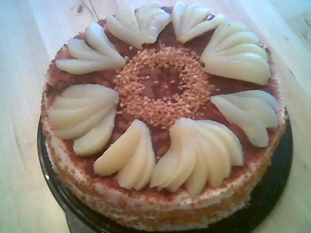 Birnen-Schokoladen-Torte