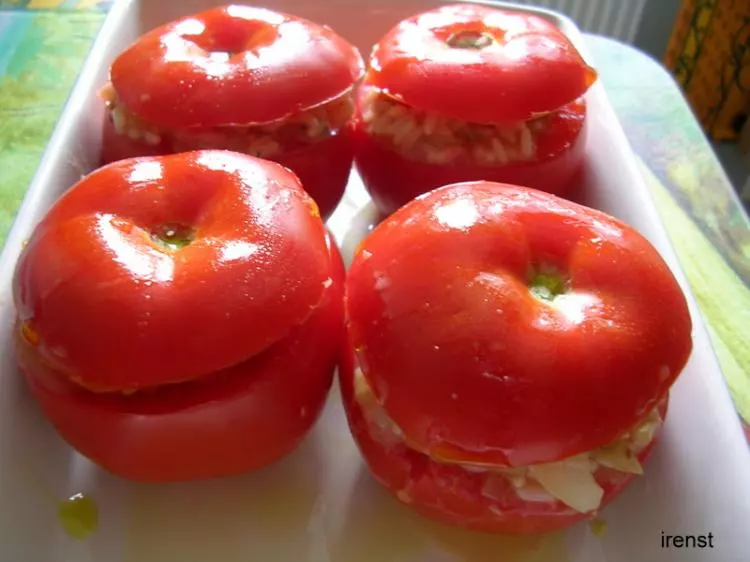 Gefüllte Tomaten-Vegetarisch