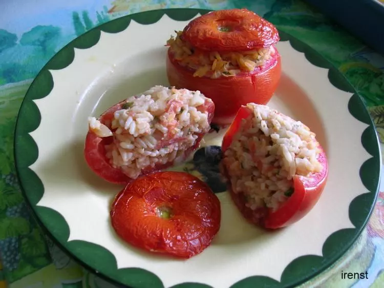 Gefüllte Tomaten-Vegetarisch