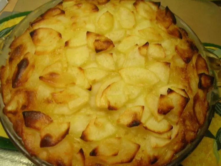 Birnen-Äpfel-Dessert