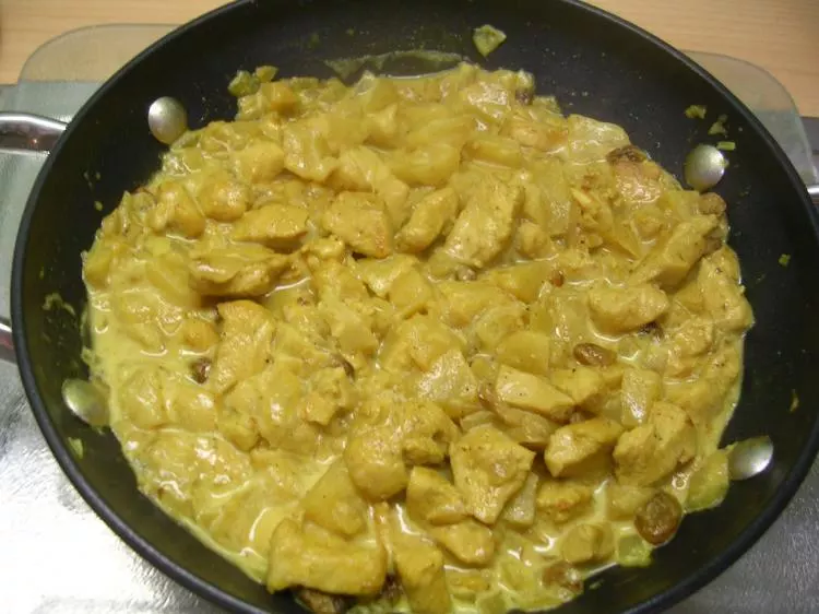 Hähnchen-Äpfel-Curry 