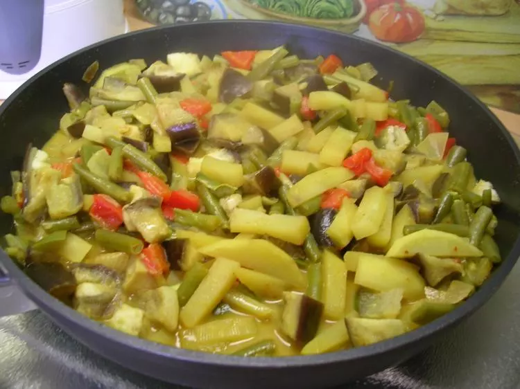 Curry-Gemüse-Pfanne