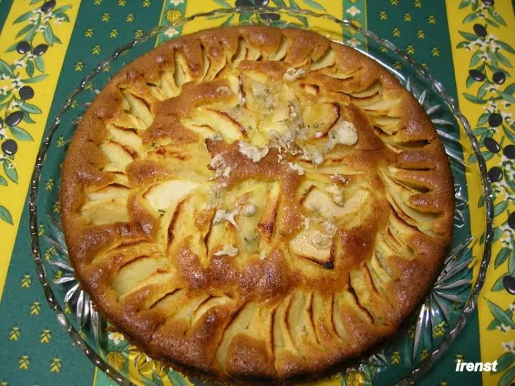 Rosmarin-Apfelkuchen