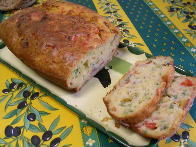 Gorgonzola-Tomaten-Cake