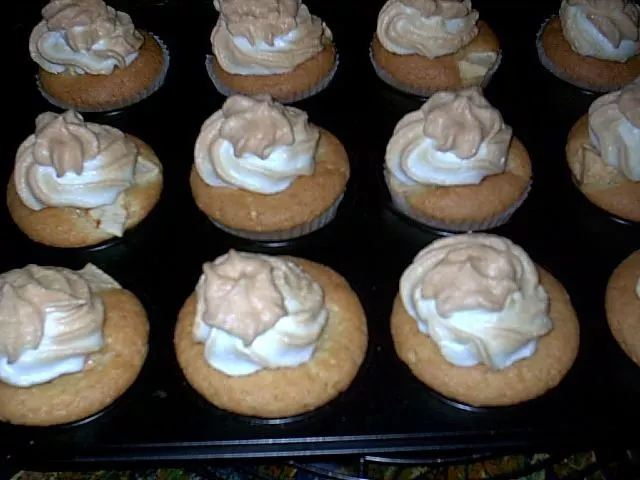 Apfel-Baiser-Muffins