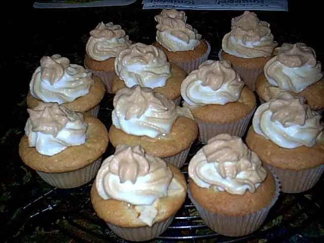 Apfel-Baiser-Muffins