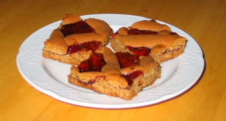 Honig-Gitterkuchen