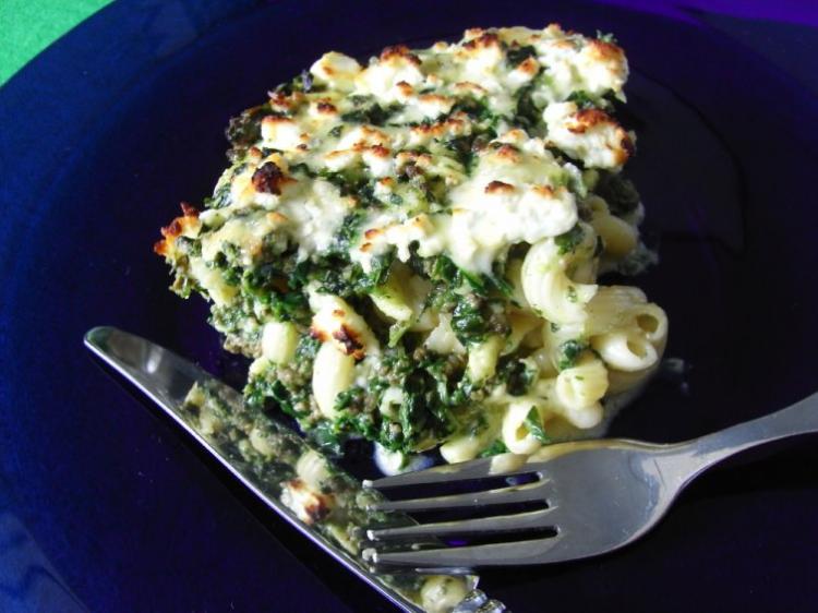 Nudeln-Spinat-Hackfleisch-Auflauf | Kochmeister Rezept Nudeln-Spinat-Hackfleisch-Auflauf | Kochmeister Rezept