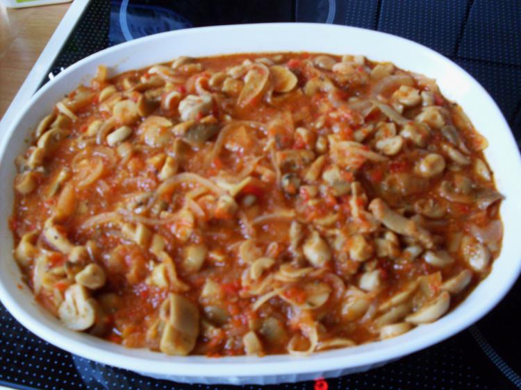 Gebackene Koteletts in Tomaten-Paprika-Soße | Ein Kochmeister Rezept ...