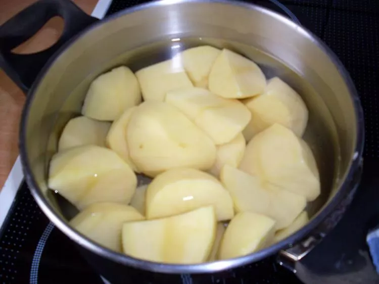 Kartoffelpuffert  in der Backform