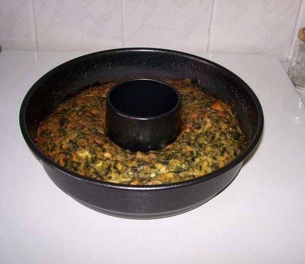Spinat-Grünkern-Kuchen