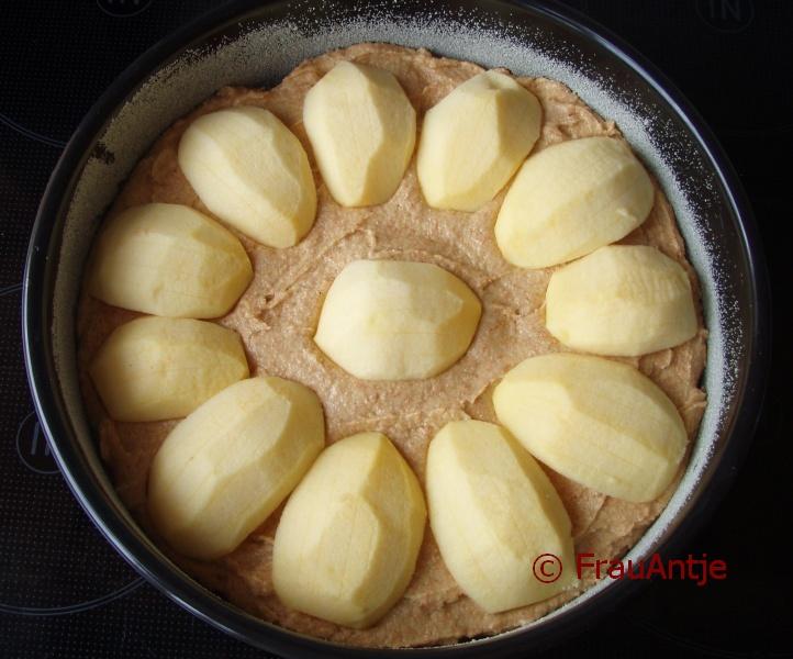 Versunkener Apfelkuchen mit Vollkornteig | Kochmeister Rezept