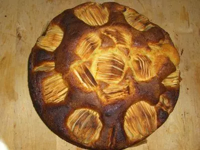 versunkener Apfelkuchen(Apfelfein)