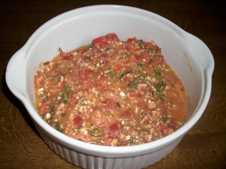 Cannelloni mit Basilikumquark