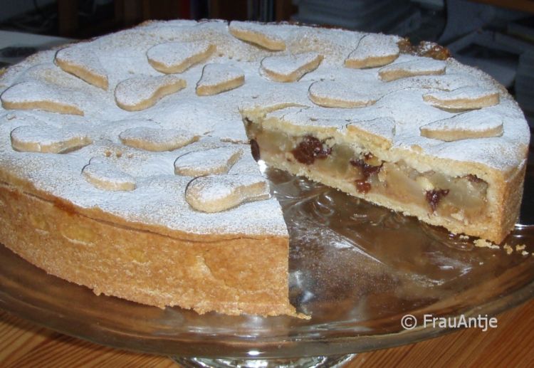 Crostata di pere (italienischer gedeckter Birnenkuchen) | Kochmeister ...