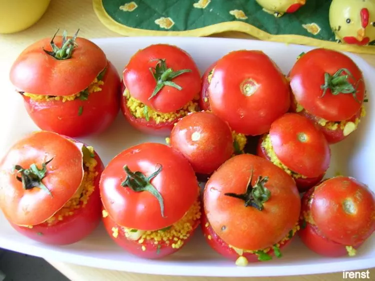 Gefüllte Tomaten Orientalische Art
