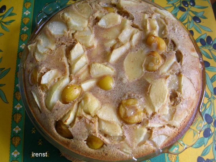 Mirabellen-Birnen-Clafoutis | Kochmeister Rezept